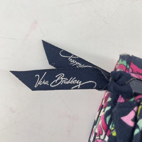 Vera Bradley Wallet Abstract Floral Multicolor Credit Cards Holder Boho 5.5 In - Picture 5 of 9